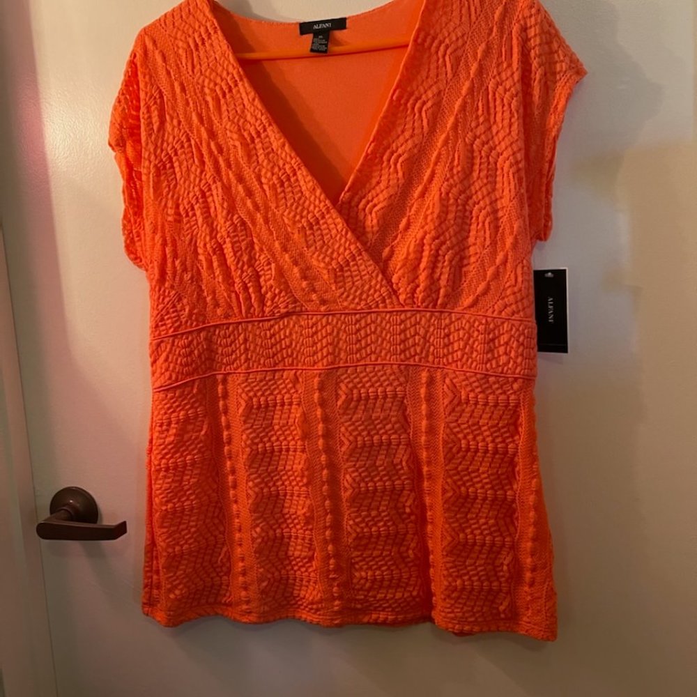 Orange Blouse